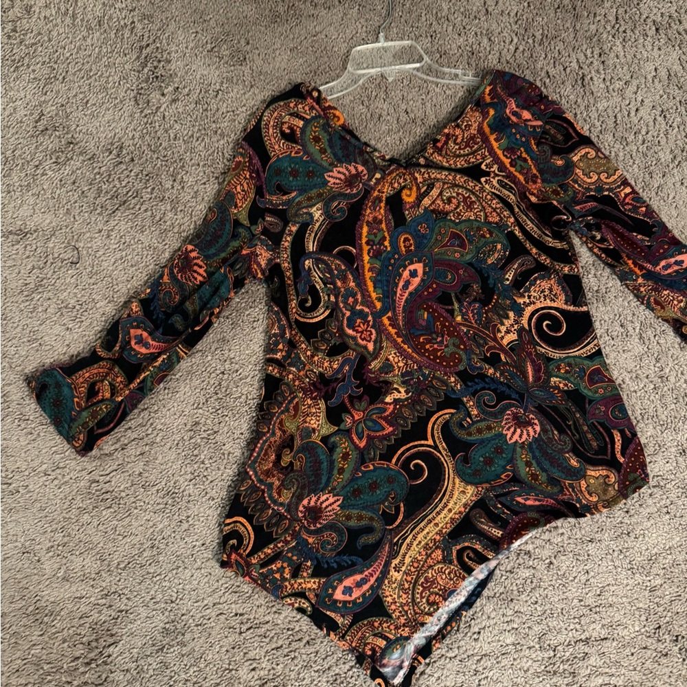 Paisley Print Women's Top by New Directions